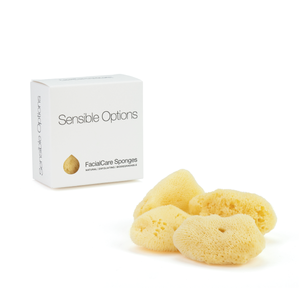 FacialCare Sea Sponges - Bleached - Retail Packaging