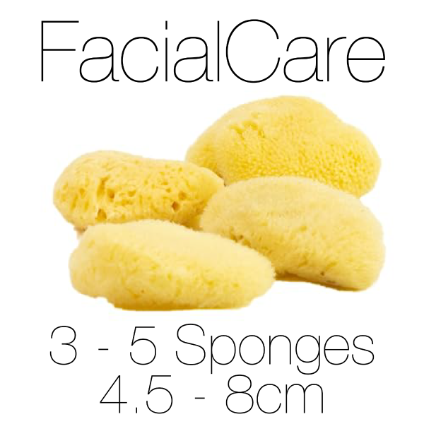 FacialCare Sea Sponges - Bleached - Retail Packaging
