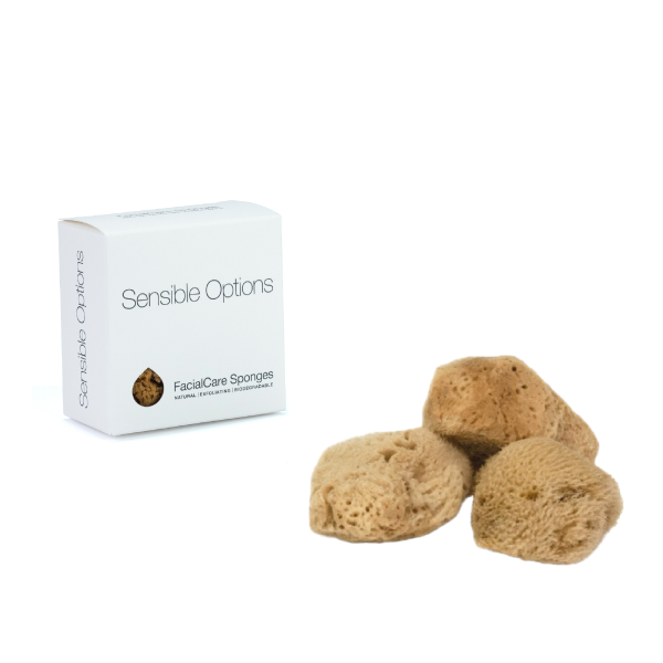IntimateCare Sponges - 3x 5.5-6.5cm Unbleached - Retail Packaging